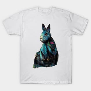 Rabbit watercolor painting #rabbit T-Shirt